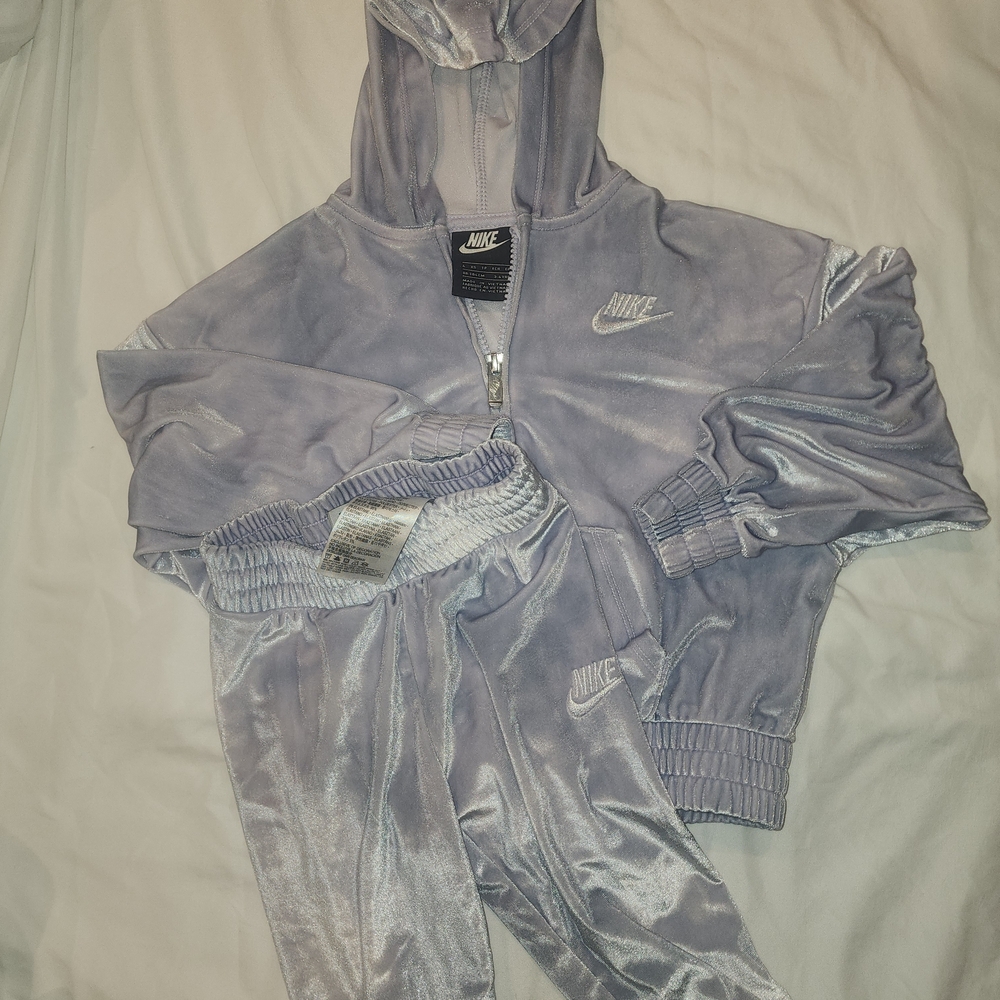Nike Light Purple Joggers Set Toddler